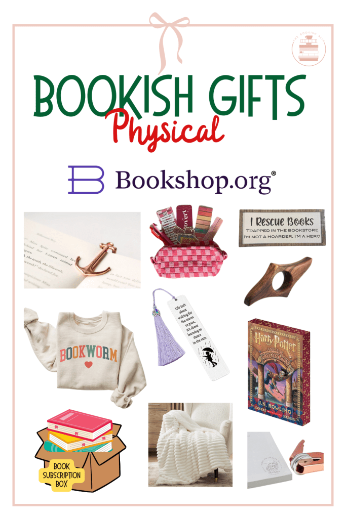 Physical book lover gift guide